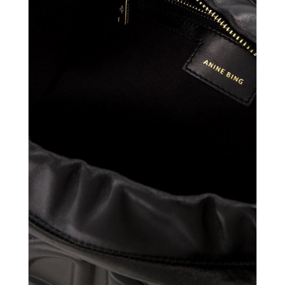 Kate Shoulder Bag - ANINE BING - Leather - Black - Picture 4 of 4